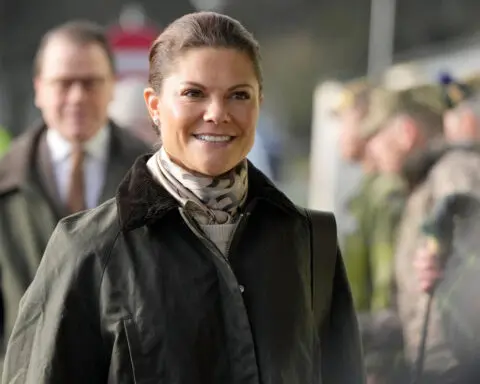 Swedish Crown Princess Victoria starts officer training