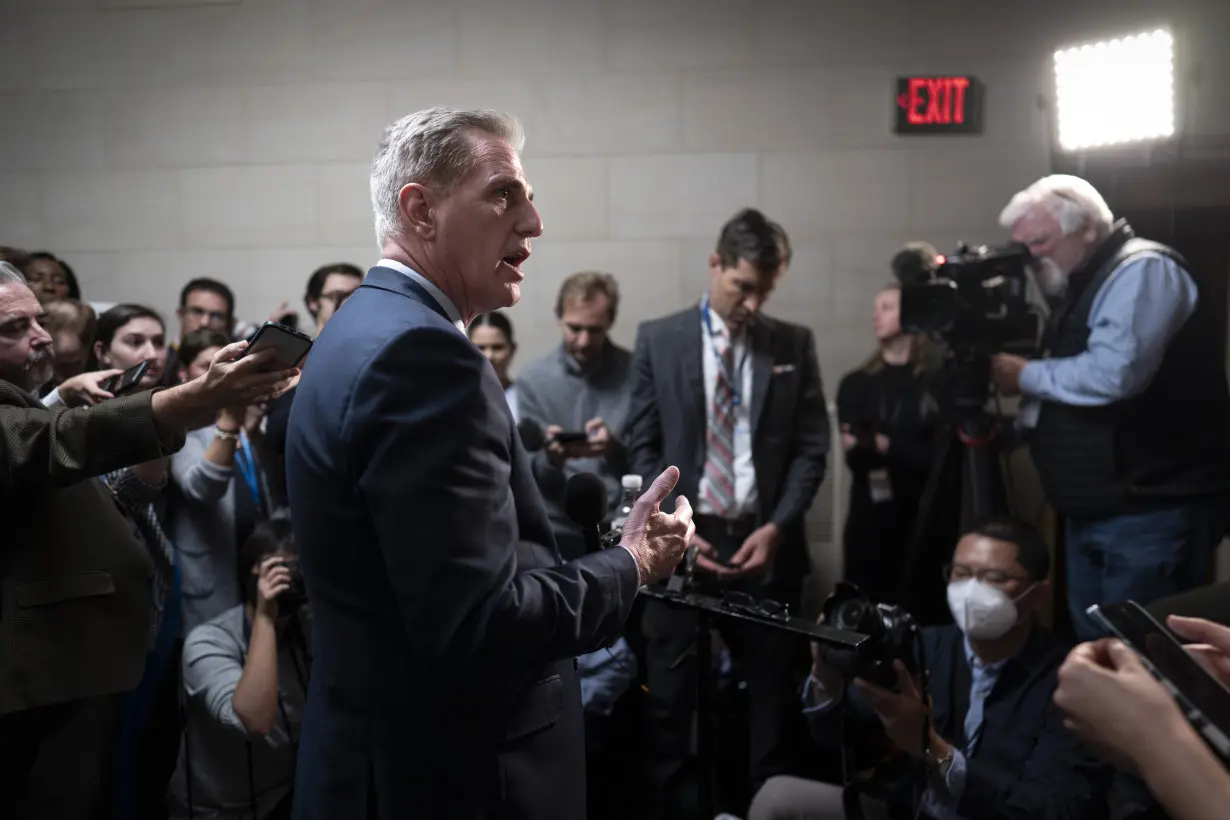 LA Post: Republicans are divided on far-right move to remove McCarthy as House speaker, an AP-NORC poll shows