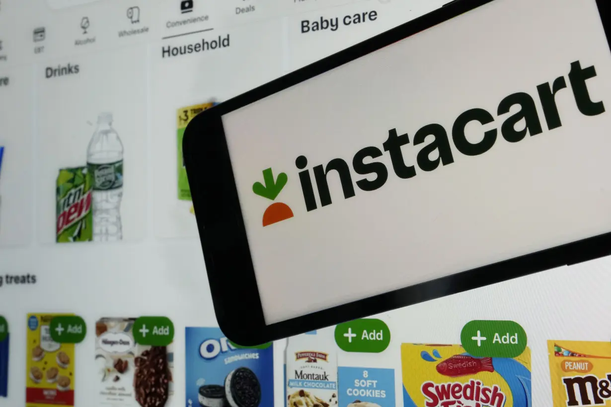 US Instacart Uber Eats