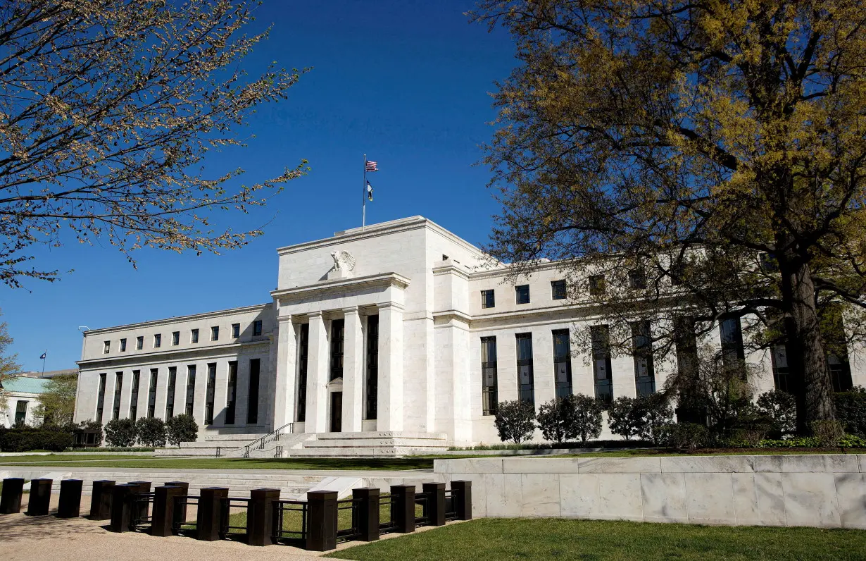 FILE PHOTO: The Federal Reserve Building in Washington