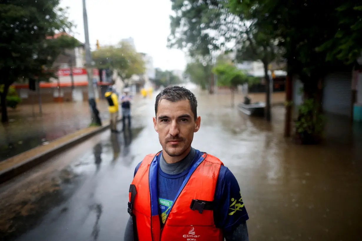 Flooding due to heavy rains in Rio Grande do Sul