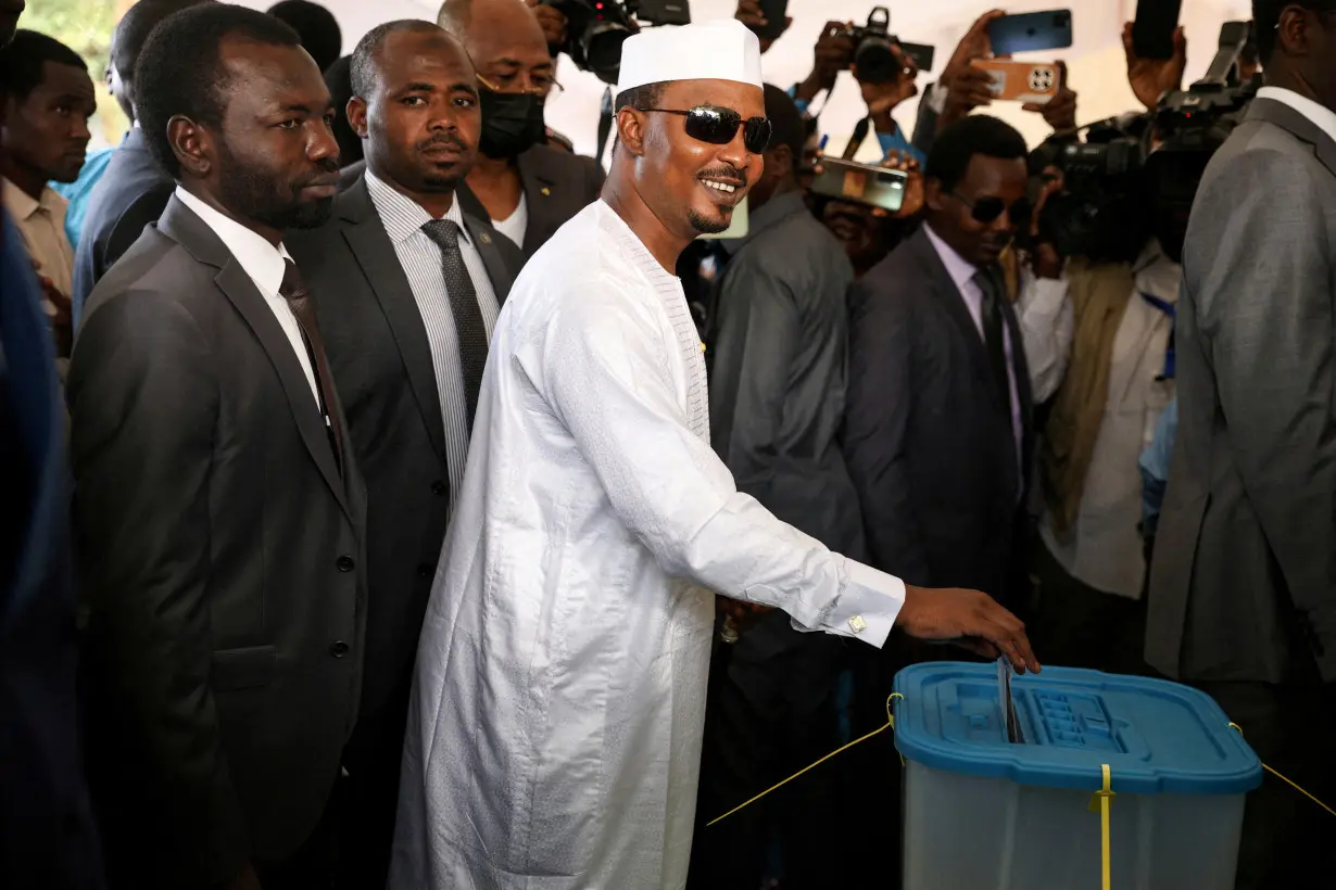 FILE PHOTO: FILE PHOTO: Presidential election in N’djamena