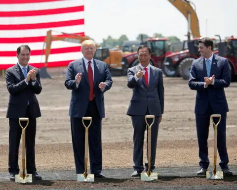 Biden touts new $3.3 billion Microsoft data center at failed Foxconn site Trump backed