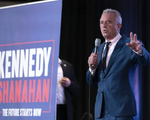 Kennedy blasts Biden, Trump over pandemic measures in pitch at Libertarian convention