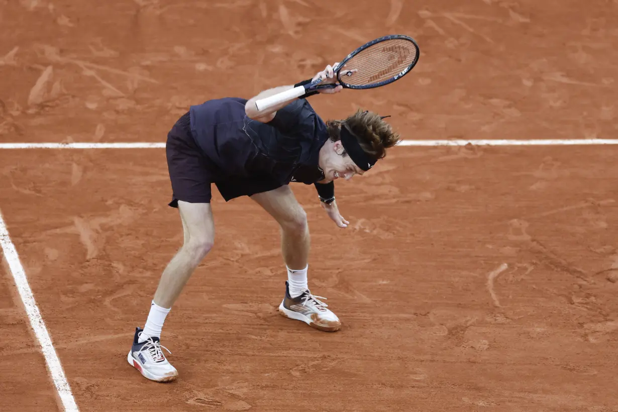 Rublev falls in the French Open third round while Swiatek, Gauff, Sinner move on