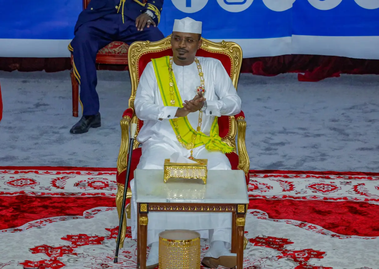 Presidential inauguration ceremony of Chad's junta leader Deby, in N'djamena