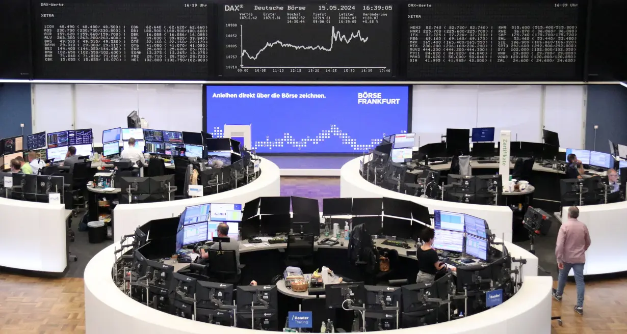 German share price index DAX graph is pictured at the stock exchange in Frankfurt