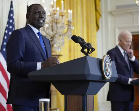 Biden thanks Kenya's Ruto for sending police to Haiti and defends keeping US forces from the mission