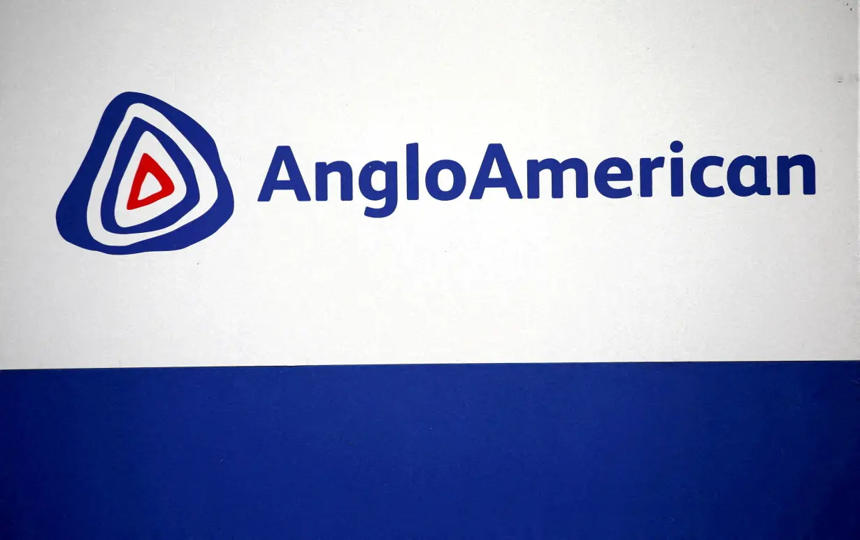 FILE PHOTO: Anglo American's corporate logo