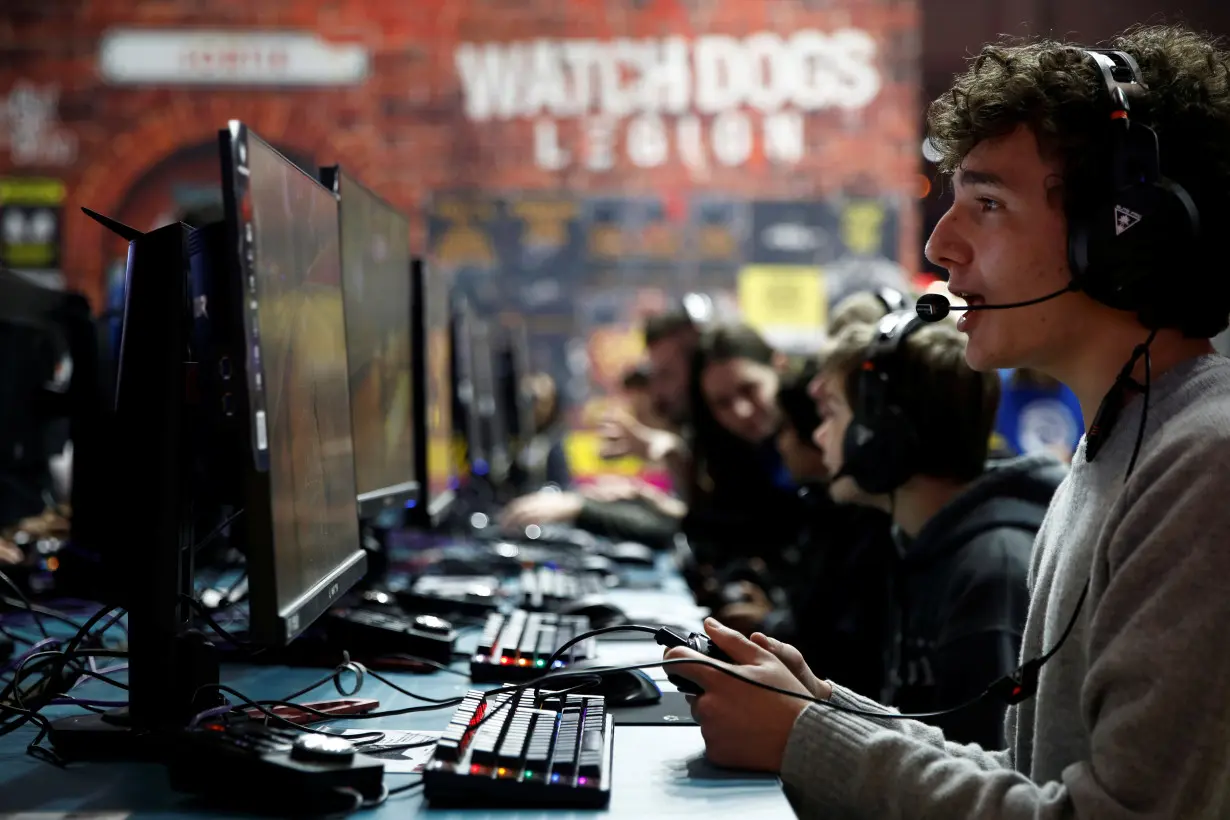 Paris Games Week (PGW) trade fair for video games in Paris