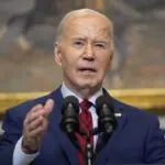 Biden says 'order must prevail' during campus protests over the war in Gaza