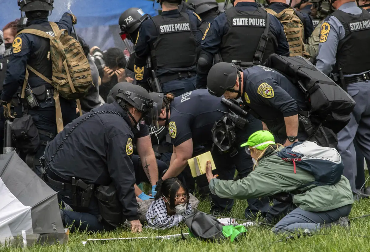 LA Post: Police surround pro-Palestine student encampment at University of Southern California