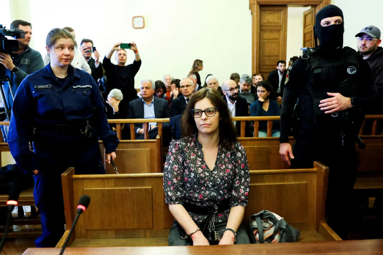 FILE PHOTO: Italian teacher back in Hungarian court accused of assault on far-right activists
