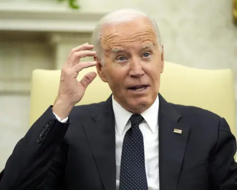 Biden hosts Romanian leader at the White House to celebrate NATO partnership