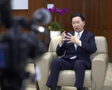Taiwan’s foreign minister says China and Russia are supporting each other's ‘expansionism’