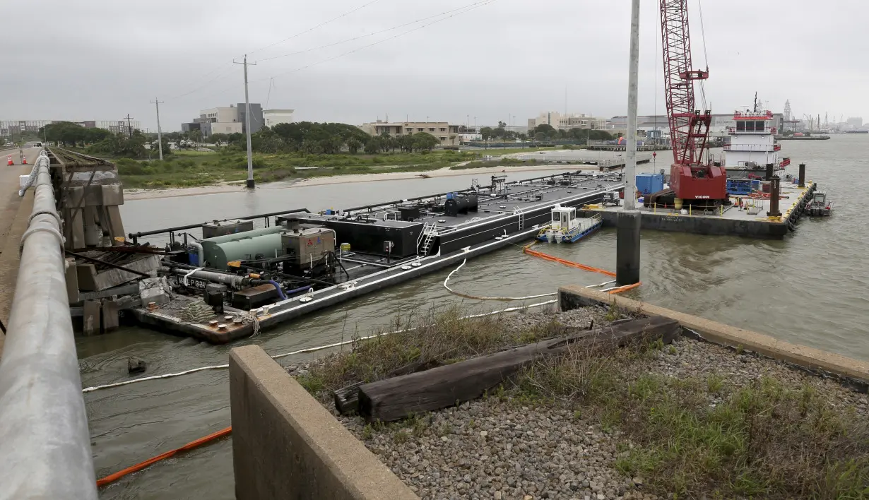 LA Post US Coast Guard says Texas barge collision may have spilled up