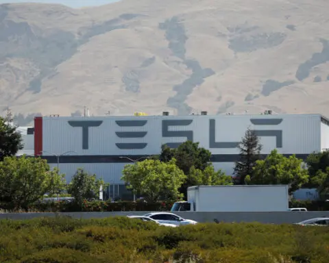 Tesla is sued over emissions from California plant