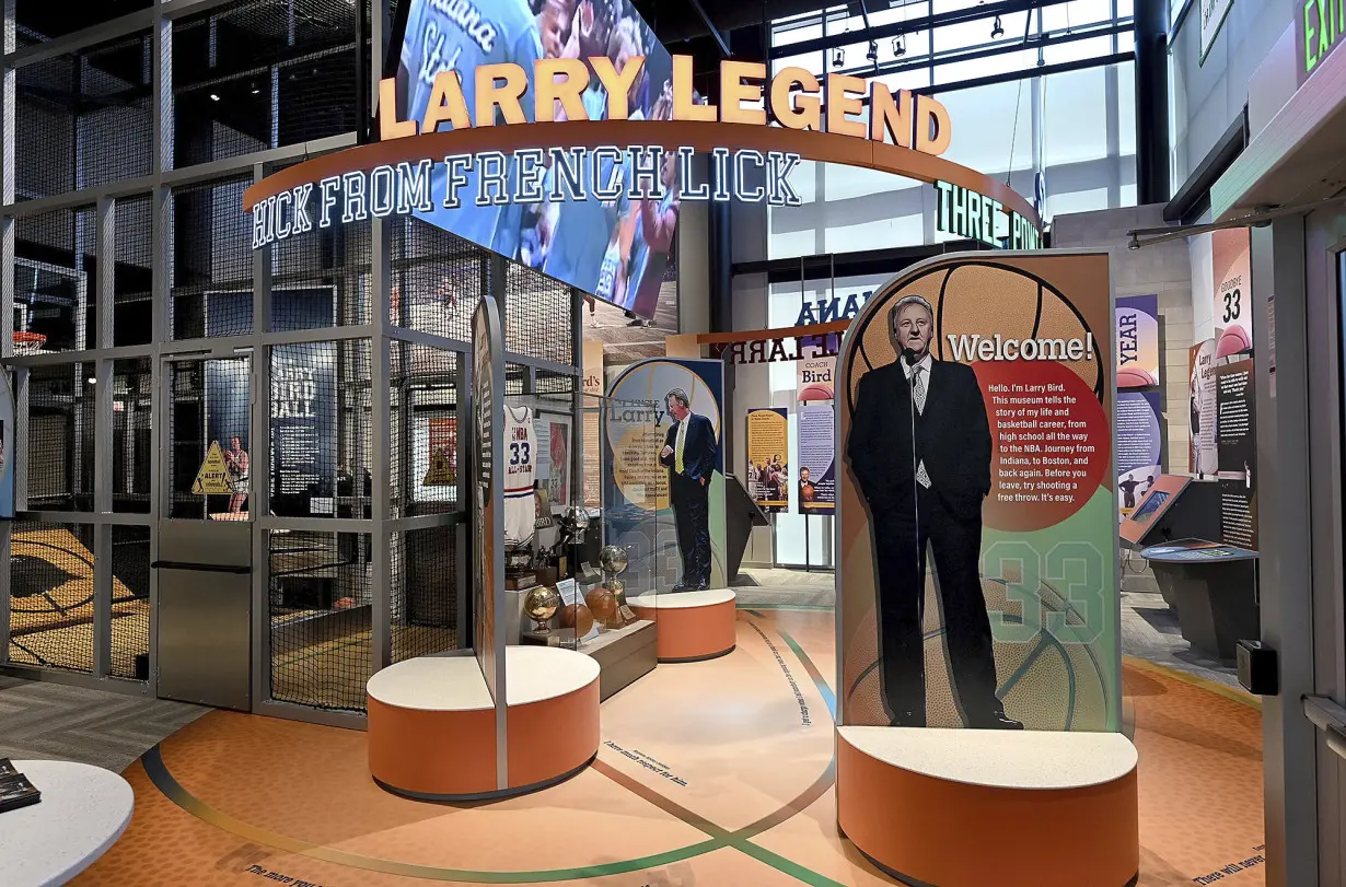 Larry Bird Museum Basketball