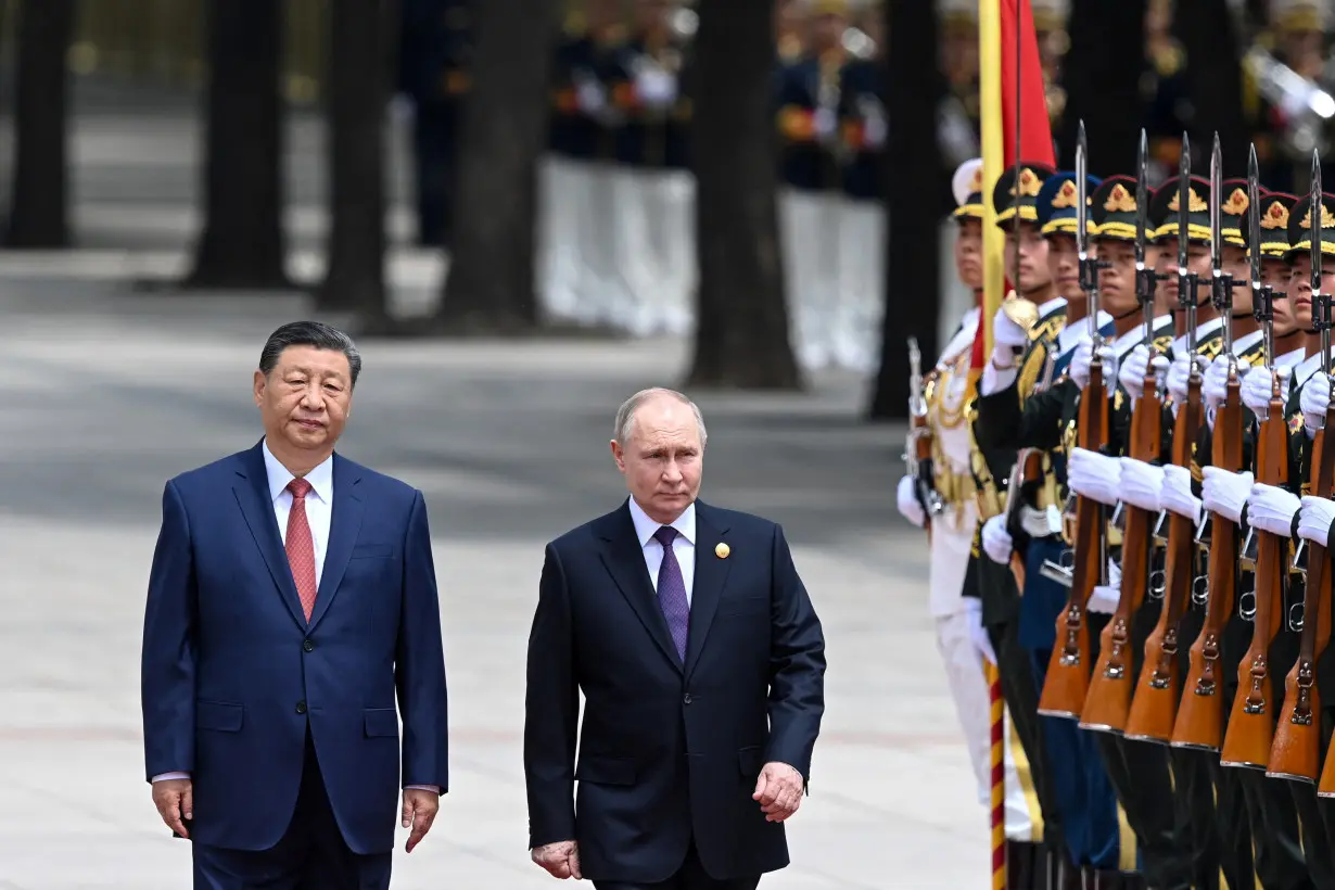 Russian President Vladimir Putin visits China