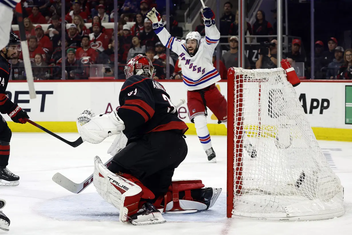 Rangers Hurricanes Hockey