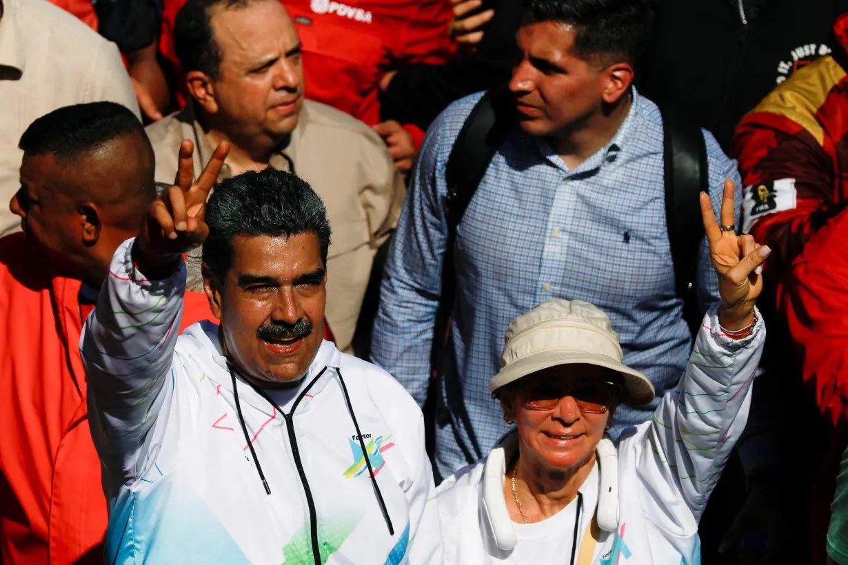 FILE PHOTO: May Day celebrations in Caracas