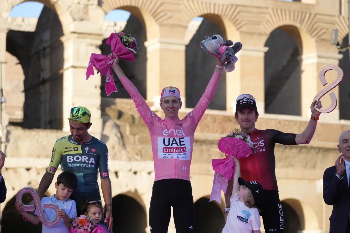 Pogacar wins the Giro d'Italia by a big margin and will now aim for a 3rd Tour de France title