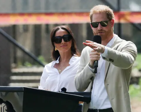 Prince Harry and Meghan watch street-style dances in Lagos