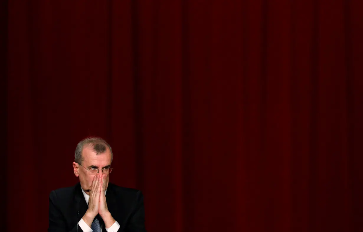 ECB policymaker Villeroy de Galhau, who is also governor of the French central bank, attends the Paris Europlace International Financial Forum in Tokyo