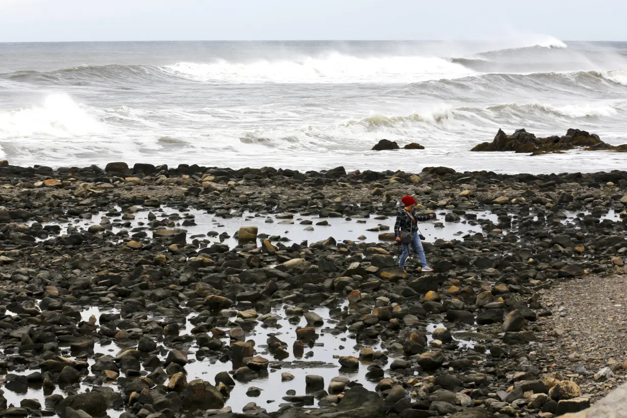 Atlantic storm Lee delivers high winds and rain before forecasters call off all warnings