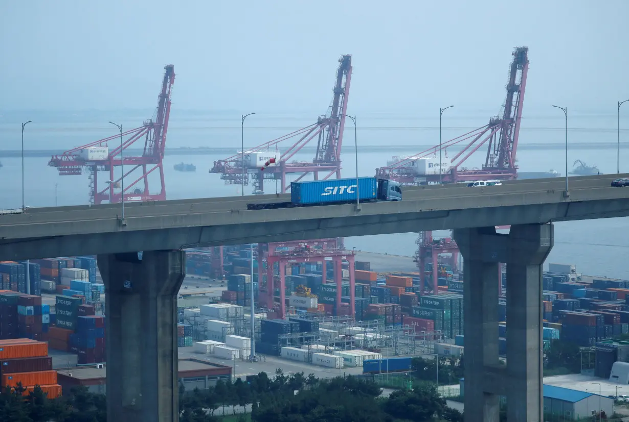 FILE PHOTO: South Korea's central bank holds rates steady, battling sticky inflation