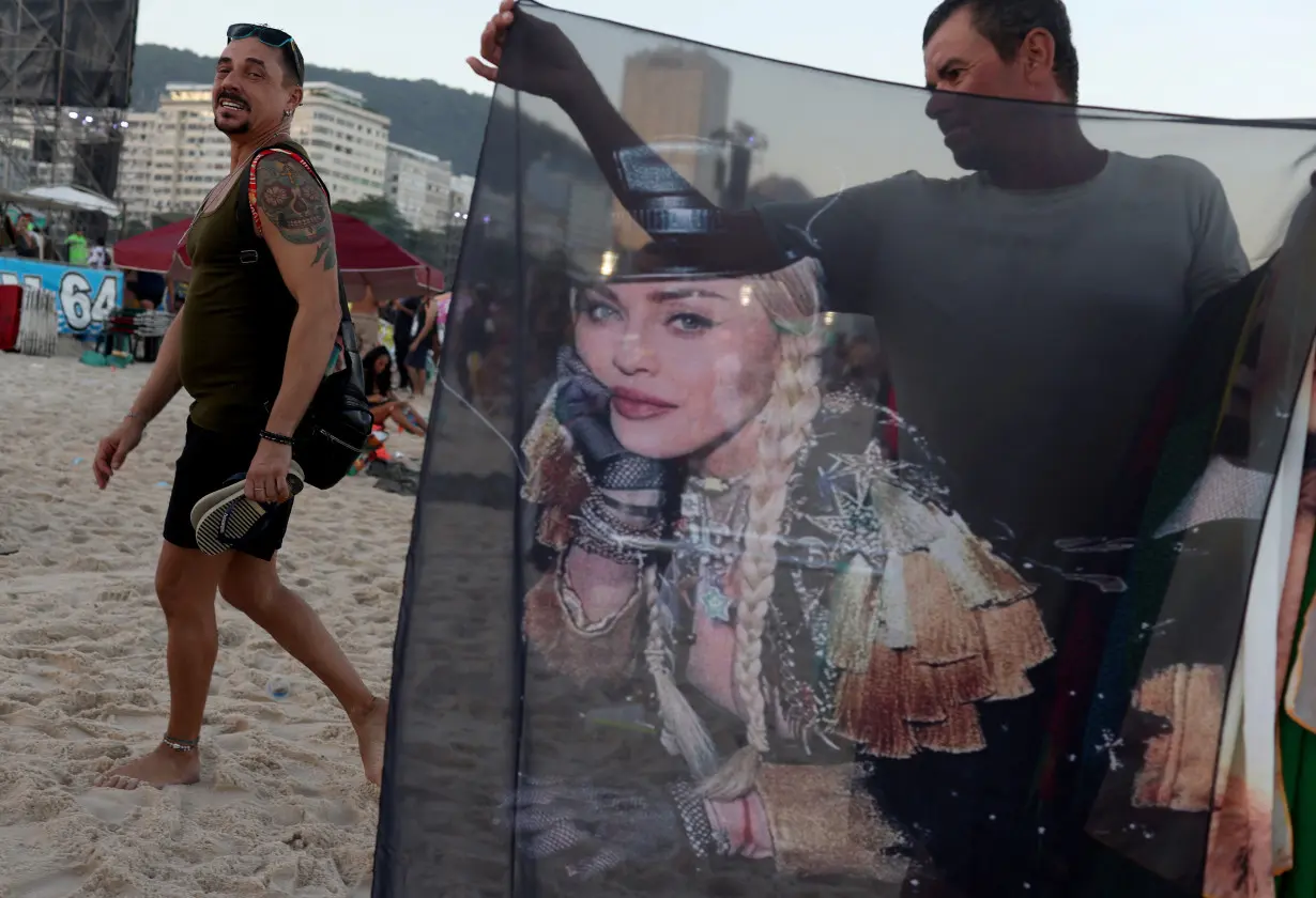 LA Post: Madonna attracts 1.6 million to free concert at Brazil's Copacabana beach