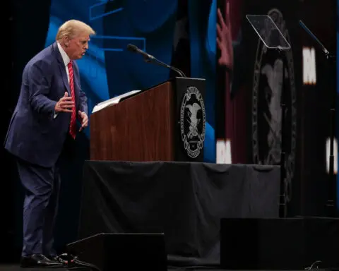 Trump pledges to 'roll back' Biden gun rules, fire ATF chief at NRA rally