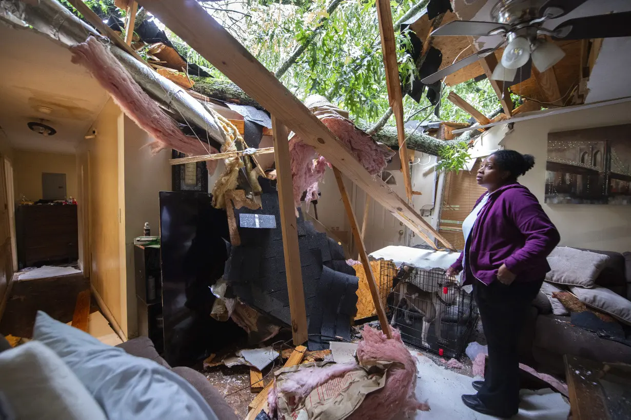 Storms kill a pregnant woman in Louisiana, adding to the region's recent weather woes