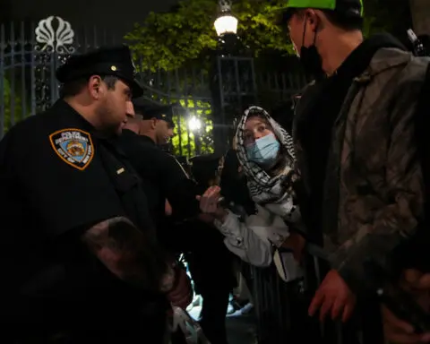 Police arrest dozens of pro-Palestinian protesters at Columbia University