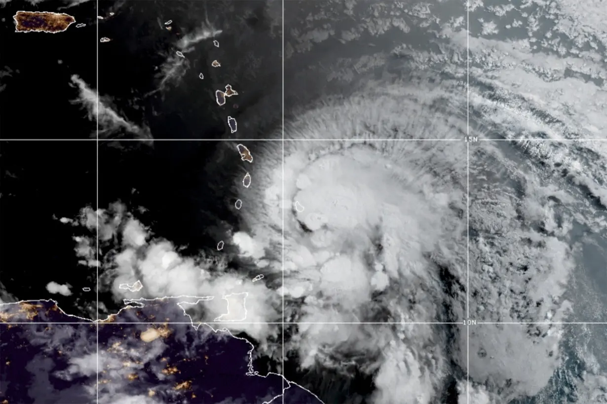 FILE PHOTO: FILE PHOTO: Satellite image of Hurricane Elsa