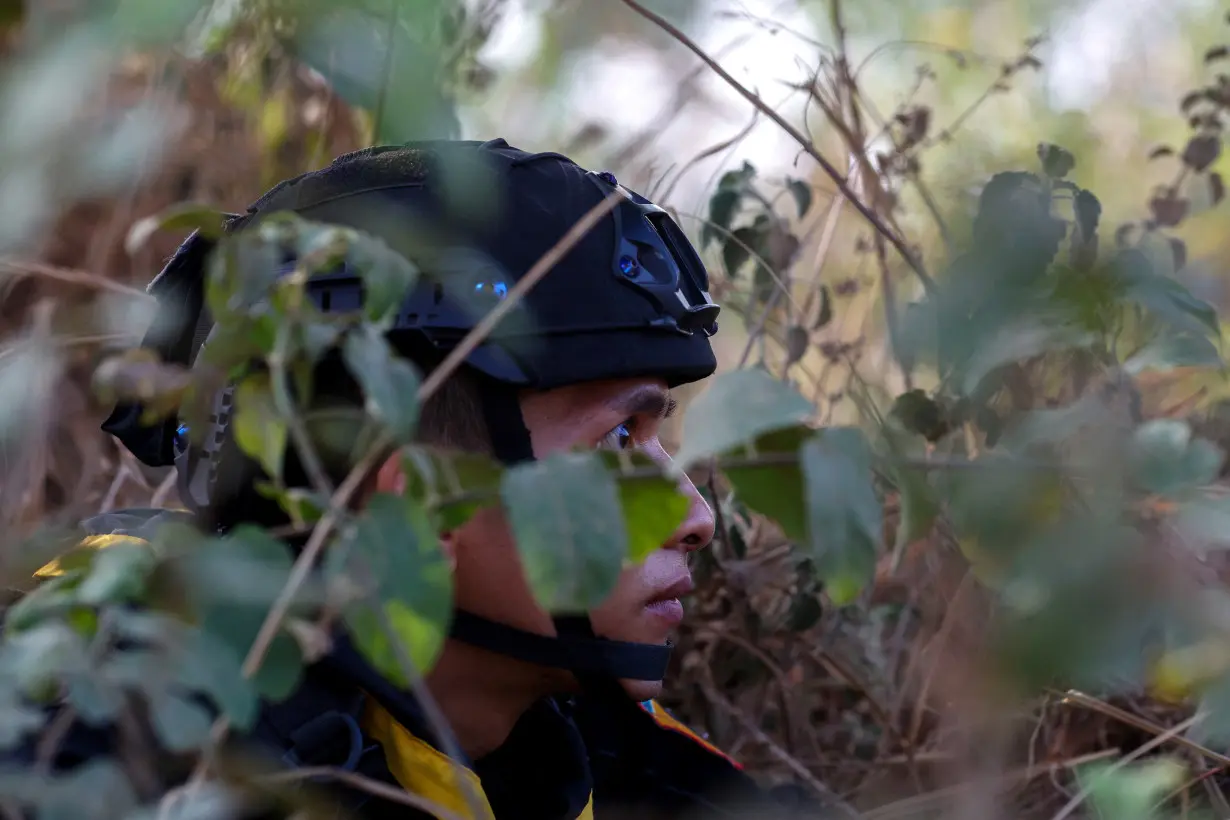 Fighting on the Myanmar side between the Karen National Liberation Army (KNLA) and Myanmar's troops, which continues near the Thailand-Myanmar border