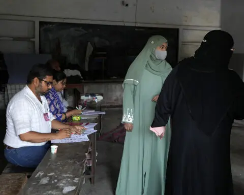 Millions vote in India's grueling election with Prime Minister Modi's party likely to win third term