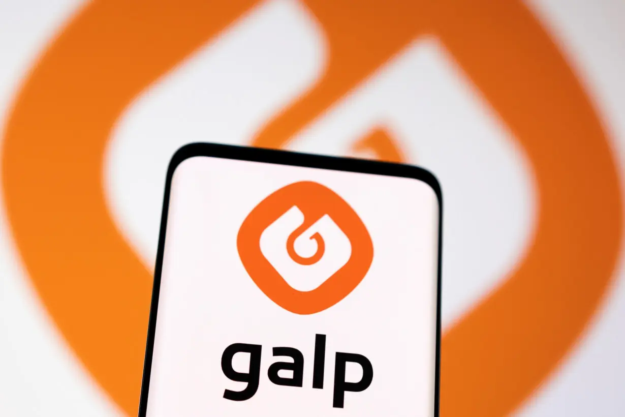 FILE PHOTO: Illustration shows Galp Energia logo