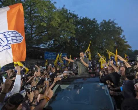 Top Indian opposition leader released on bail by court enabling him to campaign in elections