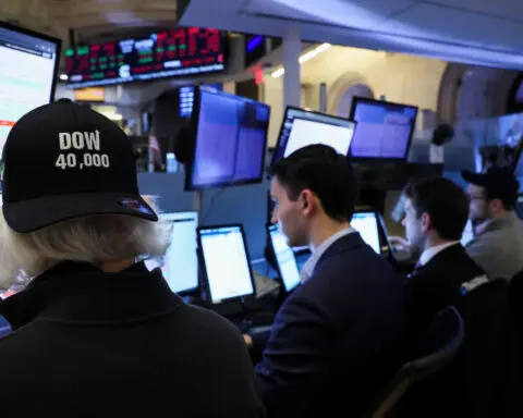 The Dow's climb to a record 40,000 points