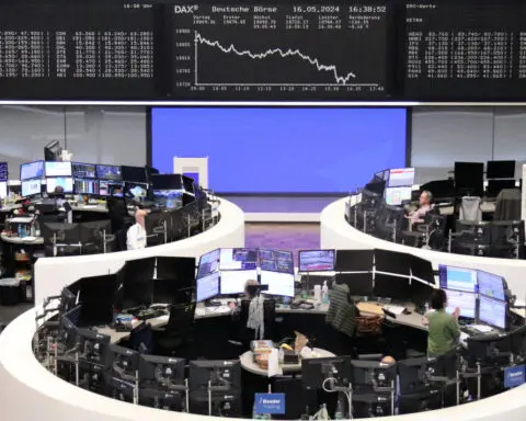 European shares end lower on rate cut jitters; Richemont shines