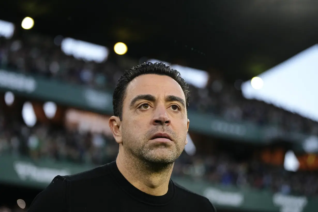 Barcelona Soccer Xavi