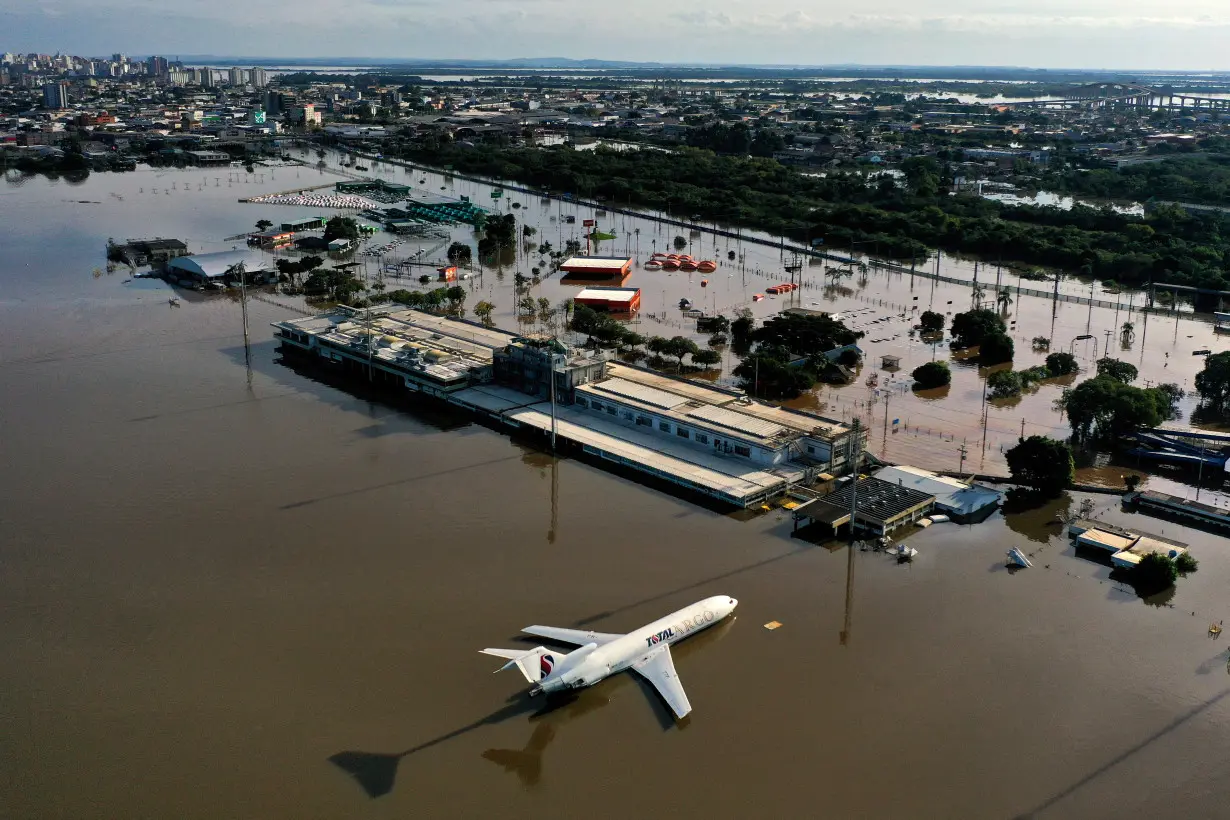 Floods due to heavy rains in Rio Grande do Sul in Brazil