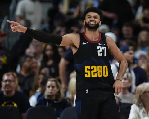 Nuggets blow 20-point lead, struggle from field as Timberwolves end their title defense in Game 7