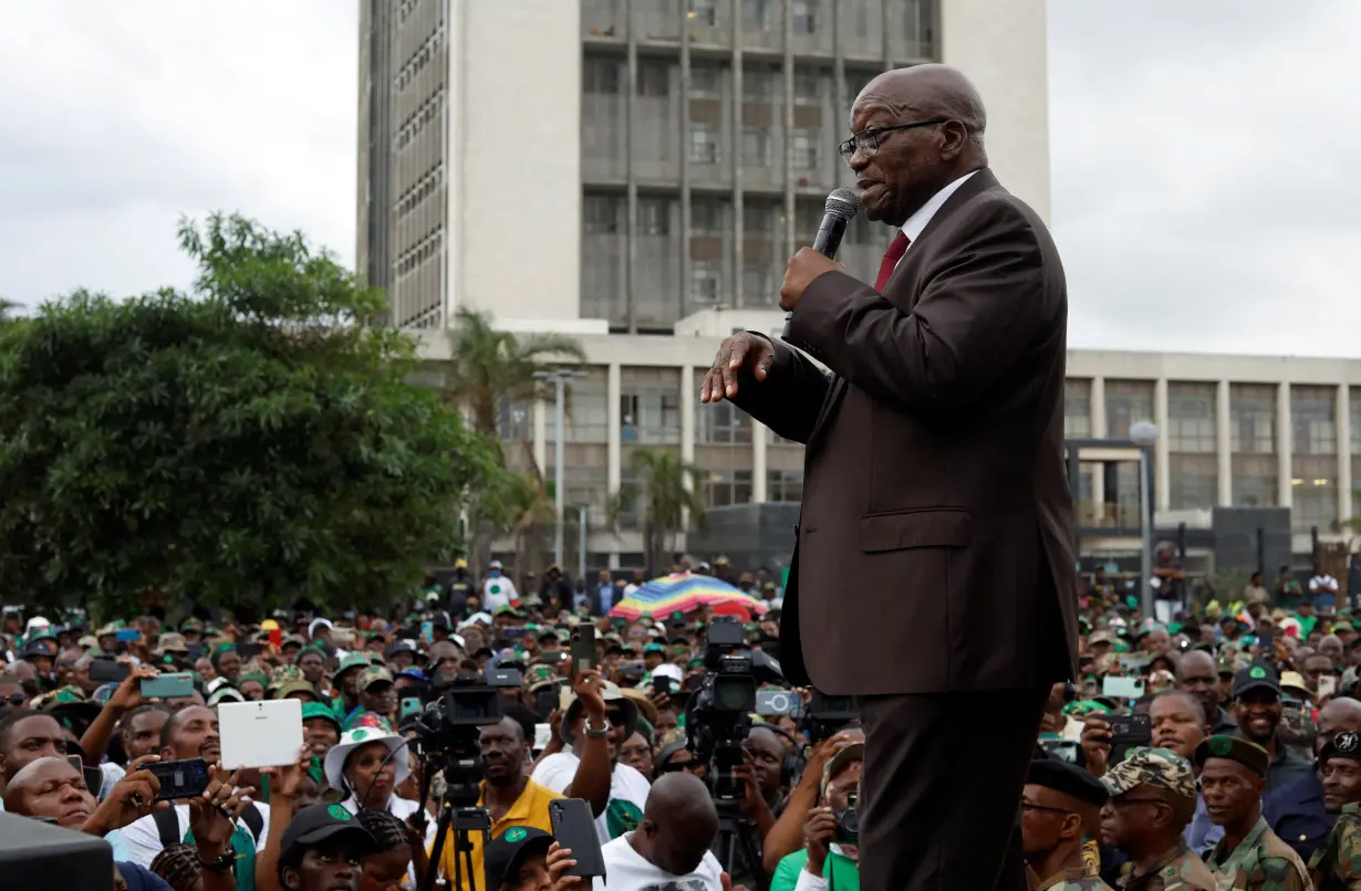LA Post: Zuma in court seeking right to run in South Africa's pivotal election