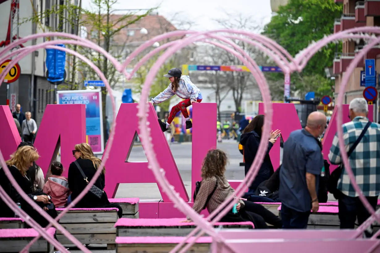 LA Post: Eurovision 2024 begins in Malmo with contestants' walk on 'Turquoise Carpet'