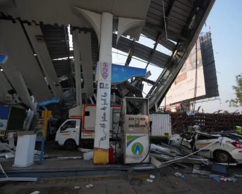 Four dead, several feared trapped under billboard in freak accident during Mumbai rainstorm