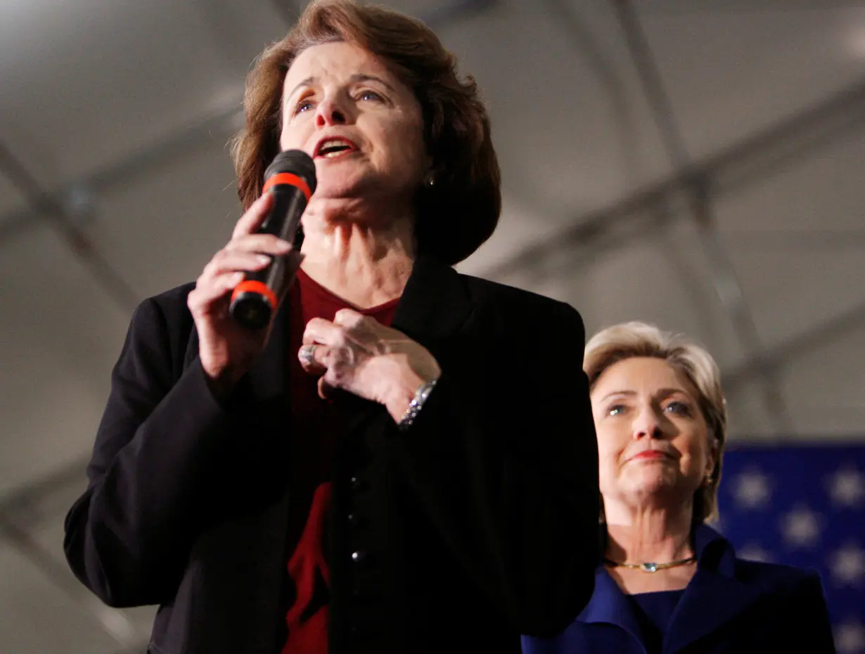 Reaction to Democratic U.S. Senator Feinstein's death