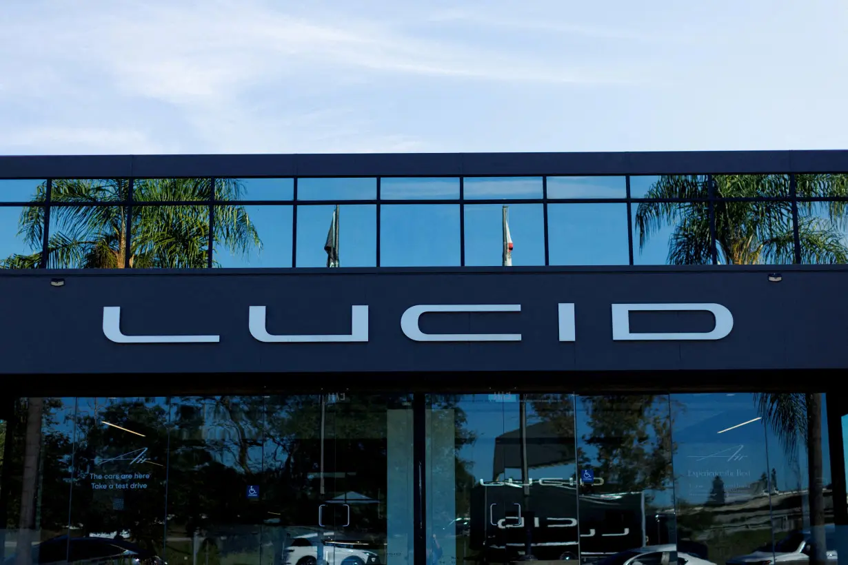 FILE PHOTO: Lucid Motors electric car company in California