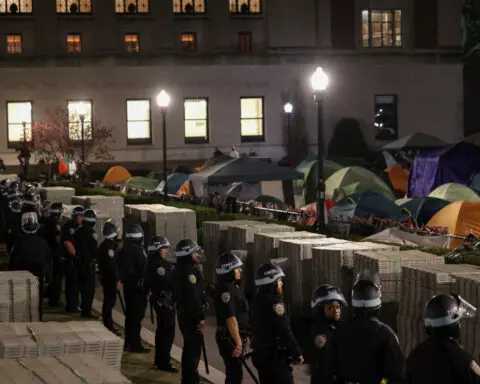 Pro-Palestinian encampments at US universities